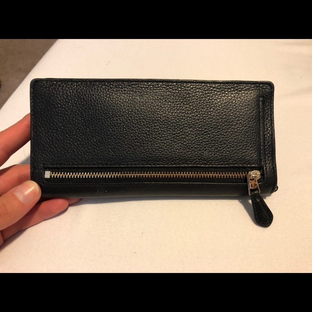 Coach Slim Wallet in Pebble Leather